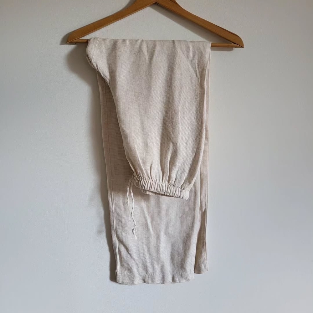 Beige Pants & Top Set